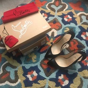 Christian Louboutin Corneille 100 Kid Black